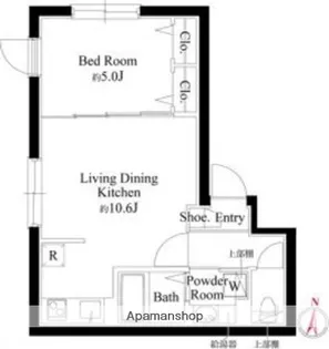 SACHIEIKOU清澄白河【5階】の間取り