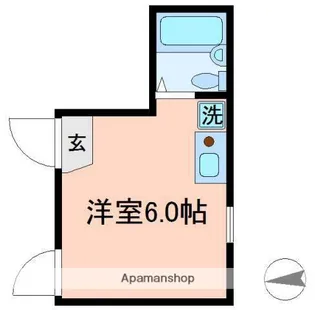 シャンテアムール亀戸【1階】の間取り