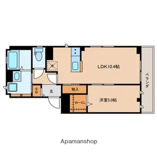 Bプラス【3階】の間取り