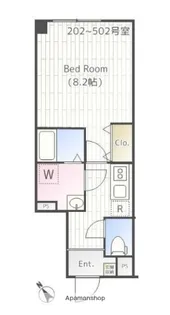 コーラルテラス南砂【4階】の間取り