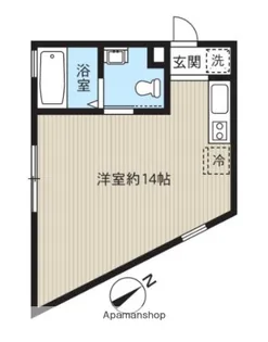 レピュア南千住レジデンスⅡ【1階】の間取り