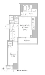 ACP RESIDENCE錦糸町【9階】の間取り
