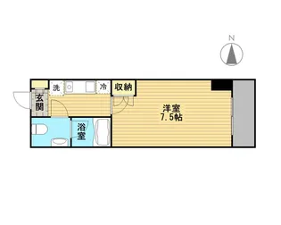 MFPRコート木場公園【14階】の間取り