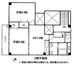 ウィステリア南青山【2階】の間取り