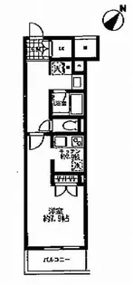 プライマル小石川【0215号室】の間取り