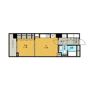 パークアクシス東陽町【4階】の間取り