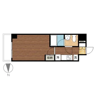 プロスペクト門前仲町【4階】の間取り