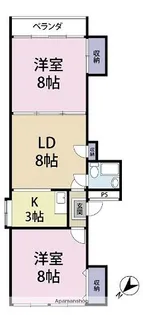 東京都杉並区桃井1丁目【マンション】の間取り