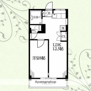 東京都小金井市貫井南町3丁目【マンション】の間取り