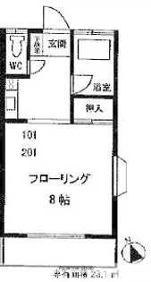 東京都武蔵野市吉祥寺南町4丁目【アパート】の間取り