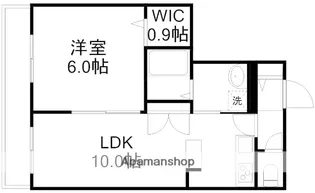RAFFLES HOUSE【1階】の間取り
