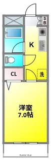 東京都小金井市東町4丁目【マンション】の間取り