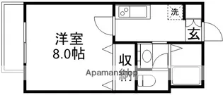 ル・パティオ【1階】の間取り