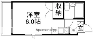 エスポワール井口【201号室】の間取り