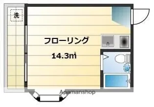 東京都三鷹市下連雀4丁目【マンション】の間取り