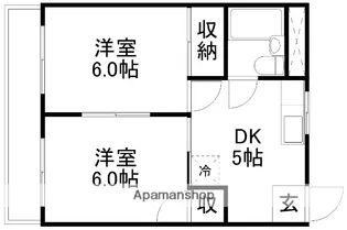 井の頭パークピア【101号室】の間取り