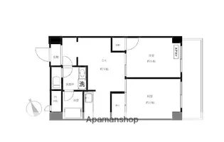 東京都武蔵野市関前3丁目【マンション】の間取り