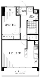 東京都杉並区高井戸東3丁目【マンション】の間取り