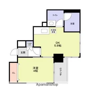 東京都三鷹市下連雀3丁目【マンション】の間取り