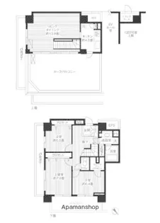 東京都杉並区高井戸東3丁目【マンション】の間取り