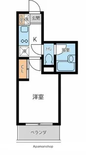 東京都小金井市東町4丁目【マンション】の間取り