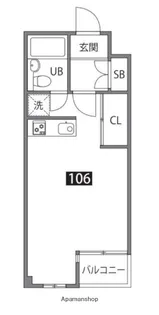 東京都杉並区松庵3丁目【マンション】の間取り