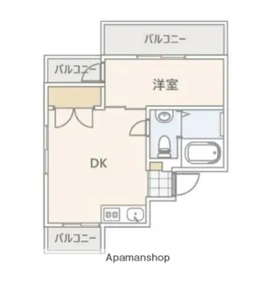 東京都練馬区上石神井1丁目【マンション】の間取り