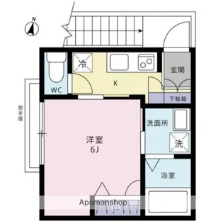 東京都杉並区荻窪2丁目【アパート】の間取り