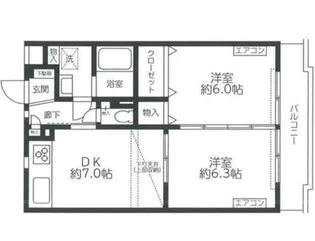 東京都武蔵野市吉祥寺東町1丁目【マンション】の間取り
