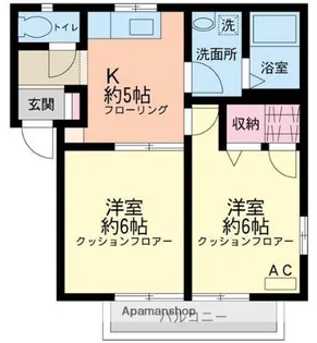 東京都杉並区桃井4丁目【アパート】の間取り