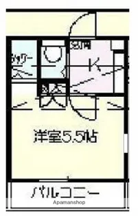 東京都三鷹市井の頭2丁目【アパート】の間取り