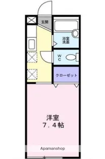 東京都杉並区南荻窪2丁目【アパート】の間取り