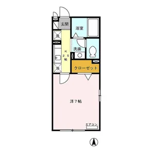 東京都三鷹市大沢4丁目【アパート】の間取り