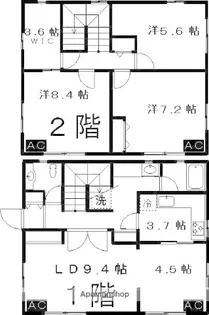 東京都武蔵野市吉祥寺北町1丁目【一戸建】の間取り