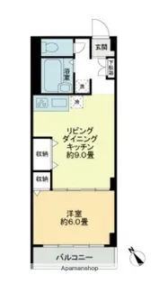 東京都杉並区松庵3丁目【マンション】の間取り