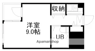 アルベルゴ武蔵野【303号室】の間取り