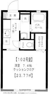 東京都杉並区久我山2丁目【アパート】の間取り