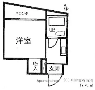 東京都武蔵野市吉祥寺南町3丁目【マンション】の間取り