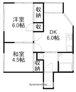 丸幸マンション【103号室】の間取り