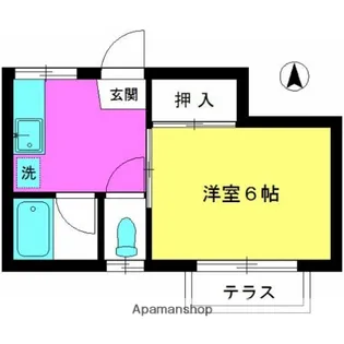 東京都杉並区久我山3丁目【アパート】の間取り