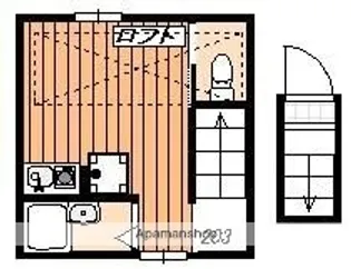 東京都三鷹市上連雀3丁目【アパート】の間取り