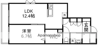MAISON CAMELIA【1階】の間取り