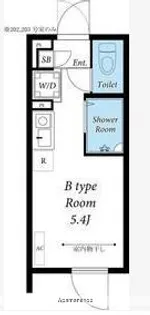 東京都三鷹市上連雀3丁目【アパート】の間取り
