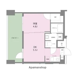 東京都三鷹市下連雀2丁目【マンション】の間取り