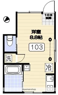 東京都杉並区和泉4丁目【アパート】の間取り