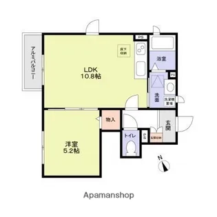 東京都杉並区高井戸東2丁目【アパート】の間取り