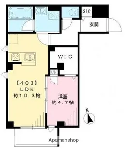 東京都杉並区上荻2丁目【マンション】の間取り