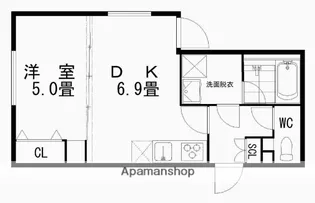 東京都杉並区桃井1丁目【マンション】の間取り