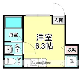 東京都練馬区関町東2丁目【アパート】の間取り