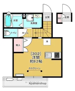 東京都小金井市梶野町5丁目【アパート】の間取り